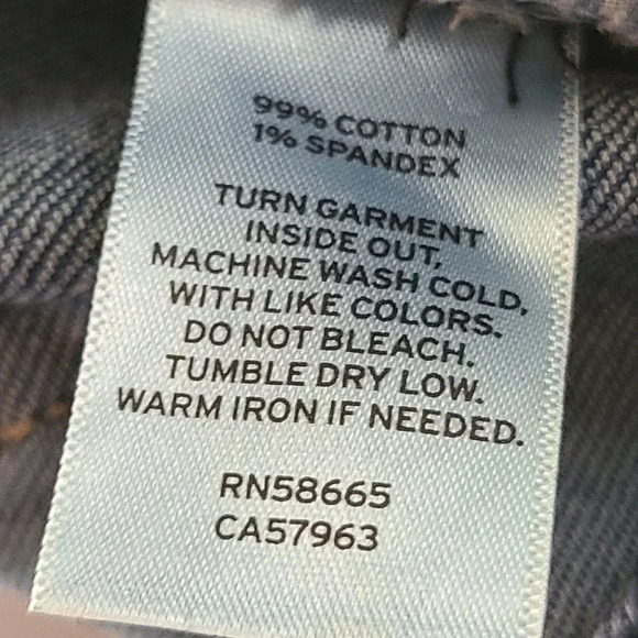 NWT BP. Distressed High-Rise Roll Cuff Mom Jeans 18 - Picture 6 of 8